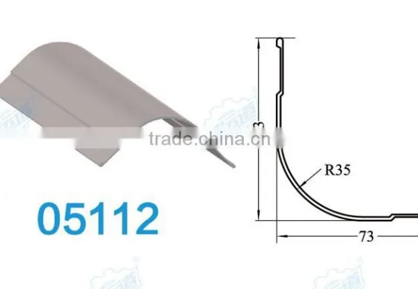 05112 Trailer Body Outside Aluminum Corners Profile photo-2