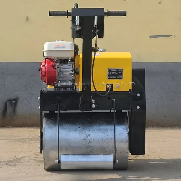 QA-600 Gasoline Powered Walk-behind Small Vibratory Roller photo-2