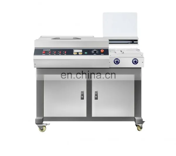 Factory Price Total Aluminum Alloy Glue Tank A4 Hot Glue Met Gule Binding Machine With LCD Display photo-5