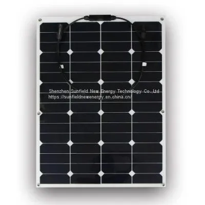 70W 22.5V High Efficiency Mono Flexible Solar Panel photo-2