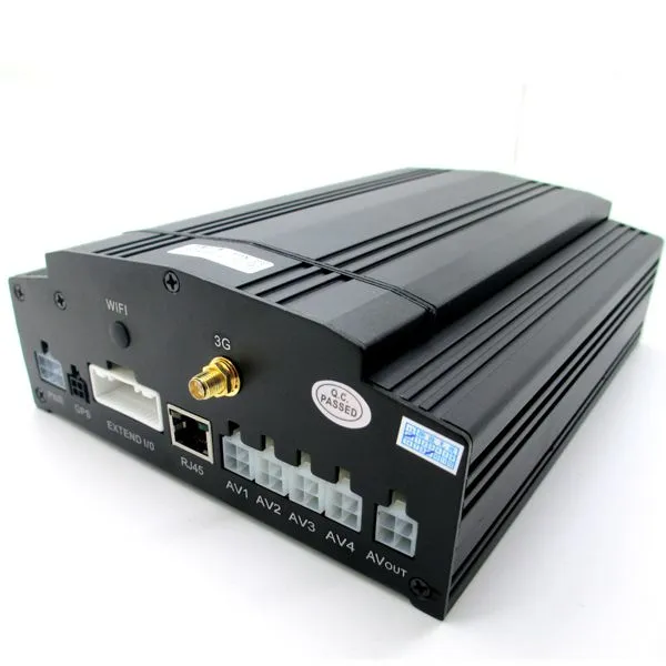 4CH NVR Wireless 4G WiFi HDD Security Camera Mobile DVR for Vehicle photo-5
