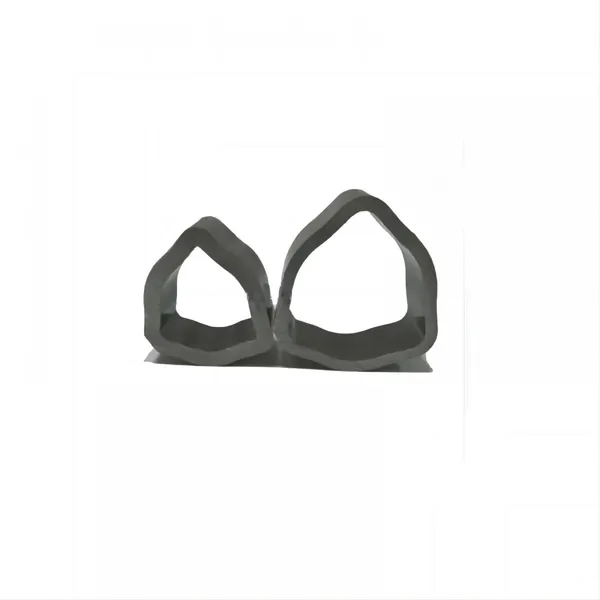 Customized Cold Drawn Profiled ST52 Triangular Seamless Steel Tube photo-4
