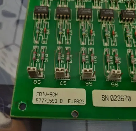 ABB FDIV-8CH 57771593B CONTROL BOARD photo-3
