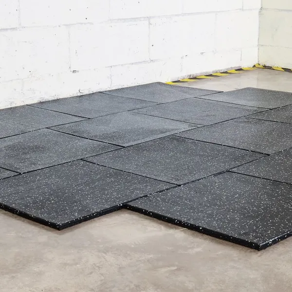 Rubber Flooring Interlocking 50*50/100*100cm Gym Flooring Mat for Sale photo-4
