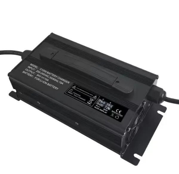 48V20A 1209W Lifepo4 Battery Charger CE Certificated Lead-acid Charger for Electric Motorcycle E-bike photo-1