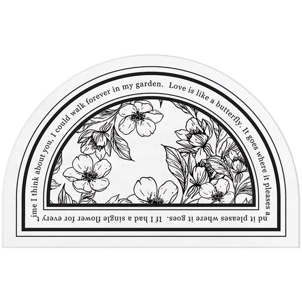 Sheenyoo Custom Quick Dry Water Absorbent Printed Diatomite Stone Bath Mat photo-4