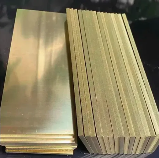 Factory Supply High Quality in Stock CW509L Brass Sheet Brass Plate photo-5
