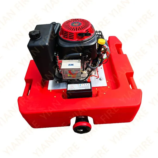 China Yafire 15 hp Portable Floating Pump
