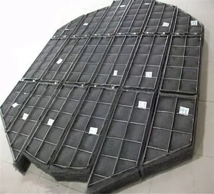 Mesh Pad Plain Woven Demister Filter 304 Stainless Steel Customizable Service for Pressure Vessel photo-5