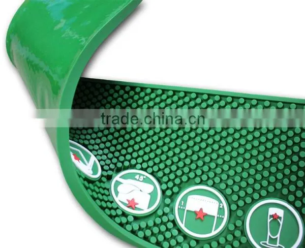 Custom Personalized Pvc Bar Spill Mat Bar Counter Mat Serging Bar Mat photo-3