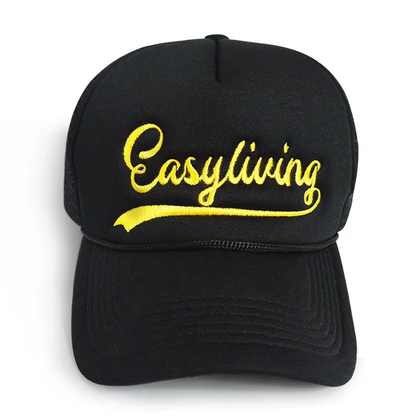 OEM Caps Factory Custom High Quality 5 Panels Trucker Caps Rope Colorful Foam Trucker Hats Embroidery Printed Logo photo-2