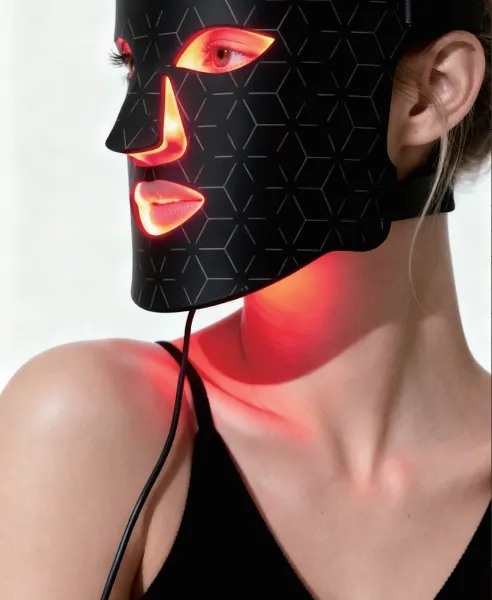 Red Light Therapy Mask Series Mask Beauty Device Red Light Photon Rejuvenation Spectrometer Household Facial Mask Instrument photo-3