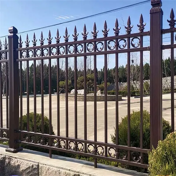Zinc Steel Fence for School Playground Perimeter Security, 1.8m Height, 2.0mm Thickness