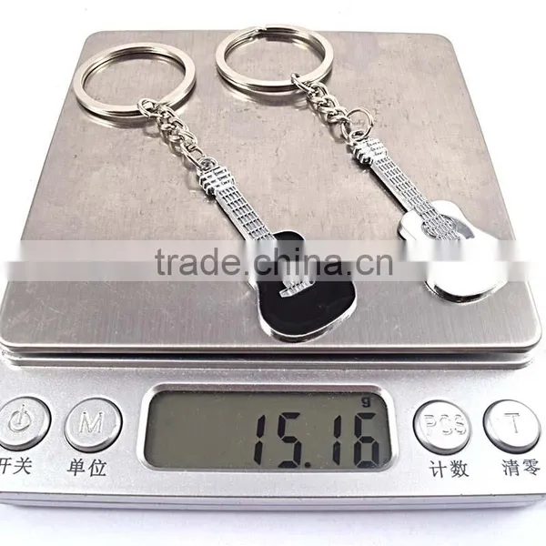 Fashion Jewelry Charming Custom Guitar Shaped Key Chain Quality Choice photo-5
