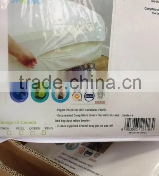 Nonallergenic and Easy-to-clean Mattress Encasement With Zipper photo-2