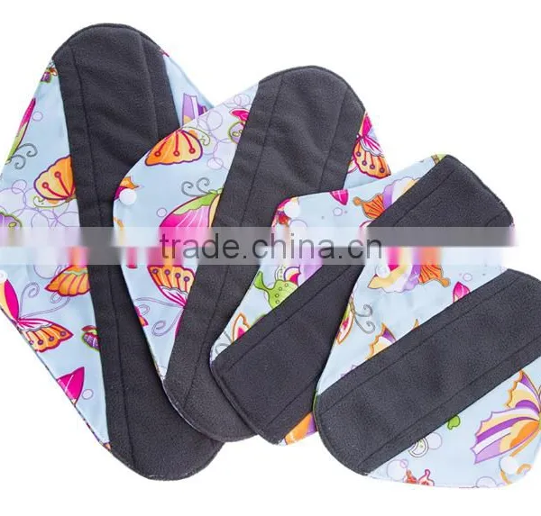 New Arrival Menstrual Pads Waterproof Sanitary Pads Reusable Feminine Pad From China