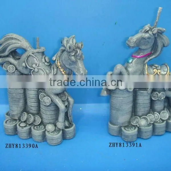 Wax Horse Candle