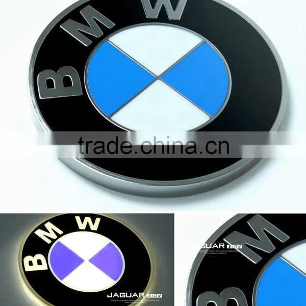 2016 Custom Design Innovative Led Lighting Sticker Car Brands Logo Sign photo-2