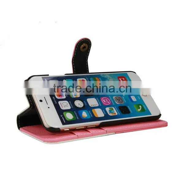 For IPhone Leather Case, Smart Phone Flip Cover, Protective Stand Case for Apple Phone photo-6