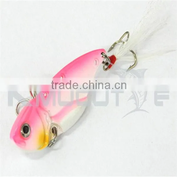 Chentilly CH14LP24 Metal VIB Fishing Lure 5.5cm 11g Metal Bait Feather Hook Metal Blade VIB Fishing Lure photo-6