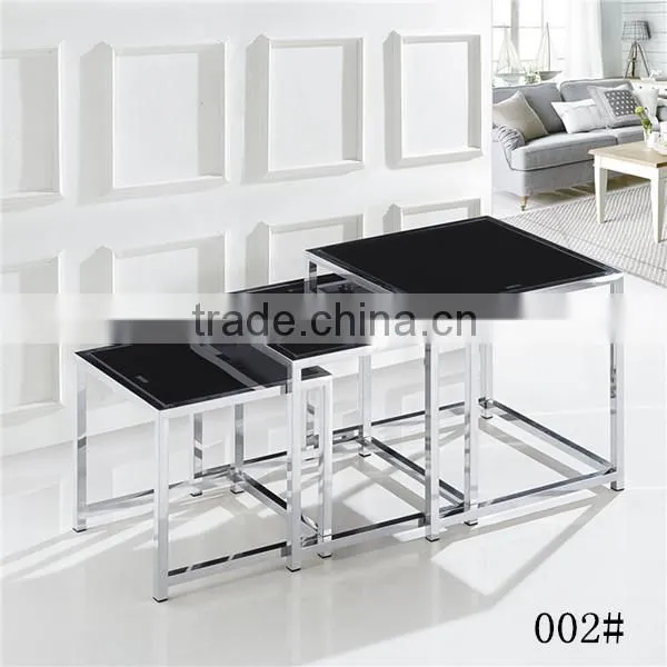 New Arrival Modern Designed Coffee Table and Side Table Set(002#) photo-2