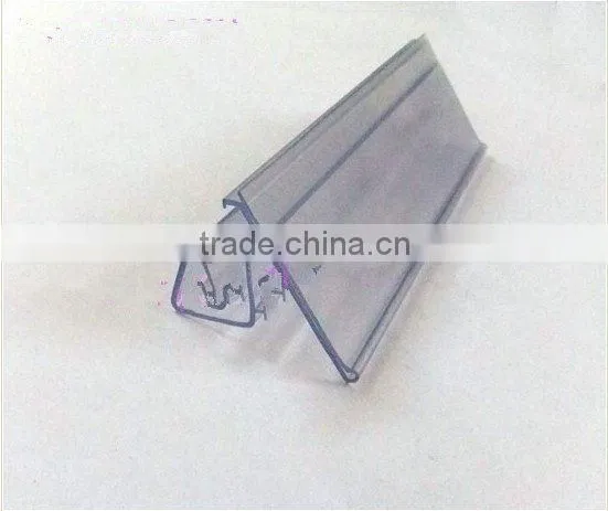 Supermarket Shelf Talker Data Strip Label Holder Price Tag