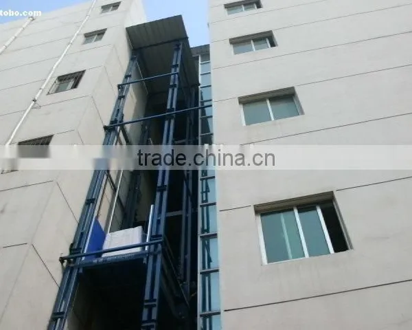 20m 30tons Guide Rail Elevator Lift,elevator Freight Lift,vertical Hydraulic Cargo Lift photo-2