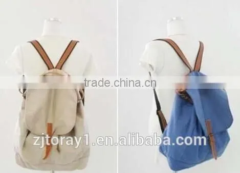 Women Girl Canvas Backpack Shoulder School Travel Bag photo-3