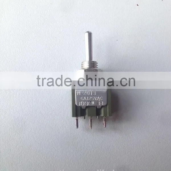 Nkk Bushing Mount Miniature Toggles M2013SS4W01 photo-2