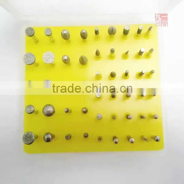 Wholesale Diamond Grinding Needle Diamond Drill Bit Sharpener Burr Set For Rotary Tool photo-5