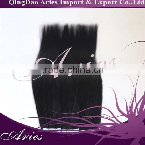 Factory Wholesale Raw Unprocessed Human Hair Extension Stick Tape Hair Extension photo-2