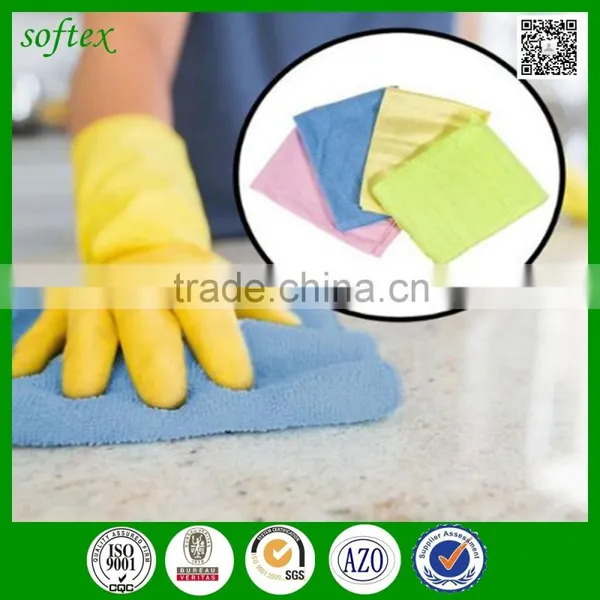 Glass Mirrors Kitchen Bath Polish Furniture Cleaning Microfiber Dust Cloth