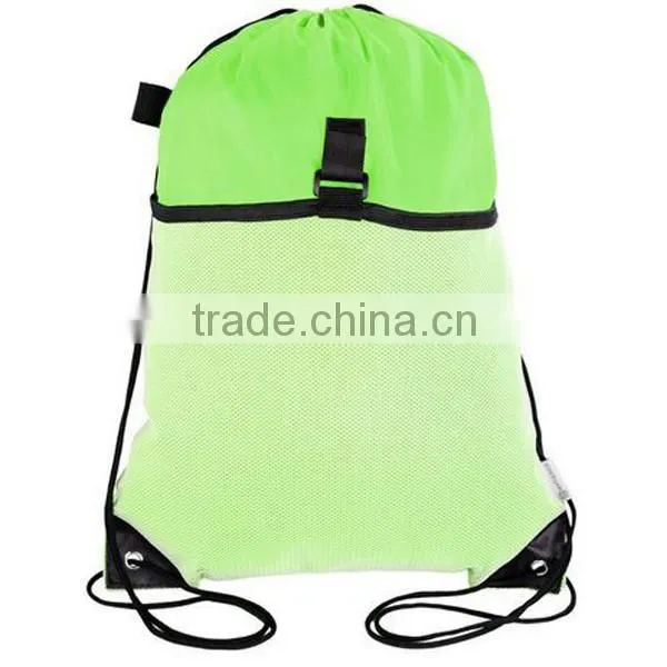Customized Promotional Cheap Santa SackPolyester Drawstring Bag photo-6