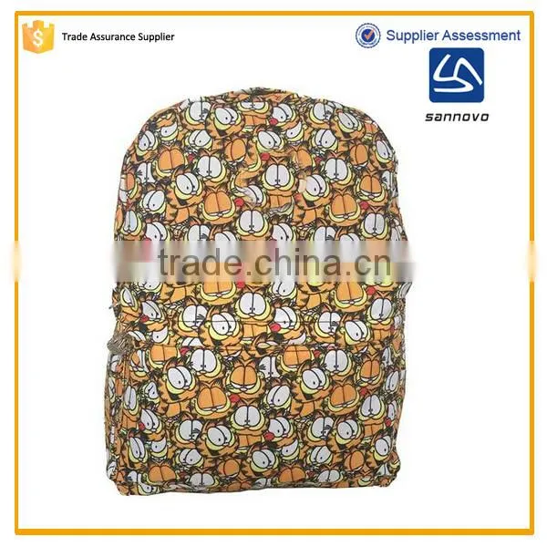 Sannovo Hong Kong Fair Cute Cartoon Garfield Kids School Bag Set Supplier's Choice photo-3