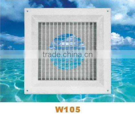 W102 ABS Plastic Auto Spin Type Air Diffuser, Square Ceiling Air Diffuser photo-5
