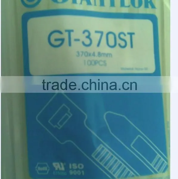 Direct Selling Heat-resisting:94v-2 Self-locking 4.8*300 PA66 Nylon Cable Ties (UL Certificate)tensile Strength:50lbs photo-3