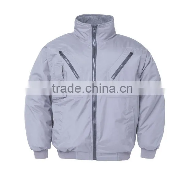 Pongee Waterproof Bomber Jacket for Man 2013 photo-2