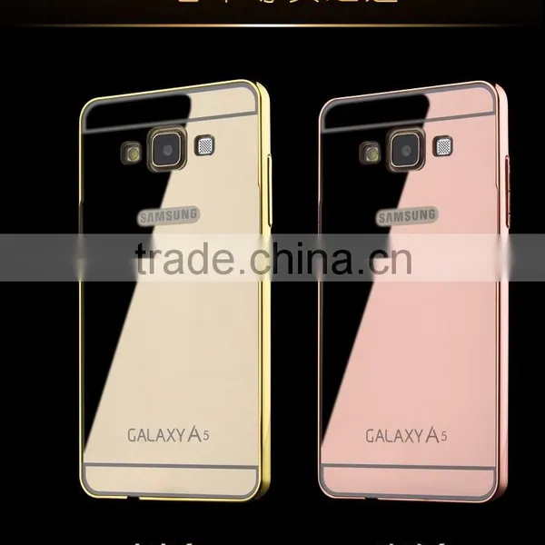 Hot Sale Aluminum Mirror Bumper Phone Case Cover For Samsung Galaxy A5 photo-5