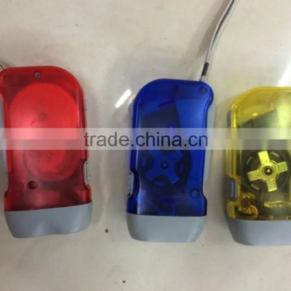 Cheap Low Price Dynamo Led Torch/hand Press Dynamo Led Flashlight/hand Crank Torch photo-2