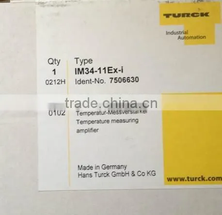 TURCK ELEKTRONIK Proximity Switch IM34-11EX-I NEW