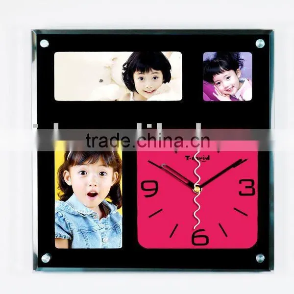 Clock(artistic; Wall Clock; Fashion; Quartz; Photo Frame)