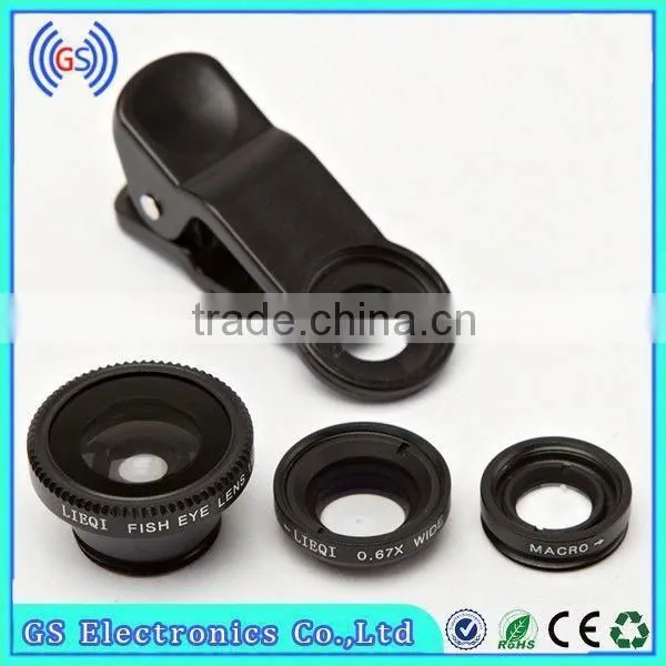 Fisheye Lens Mini Camera 3 in Universal Clip Mobile Phone Camera Lens photo-5