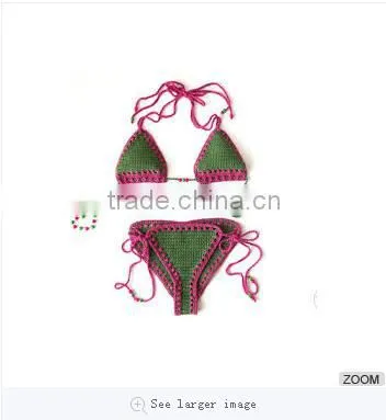 Woven Bikini Set