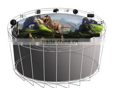 New Experiences With 7D 360 Degree Screen Cinema