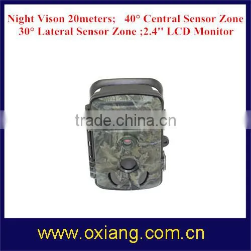 12 MP HD Wide Angle PIR Motion Detection Hunting Camera Wildlife Trail Camera photo-2