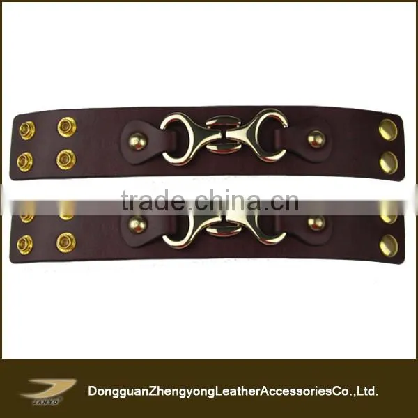 Latest Popular Fashion Leather Cuff Bracelet for Men photo-4