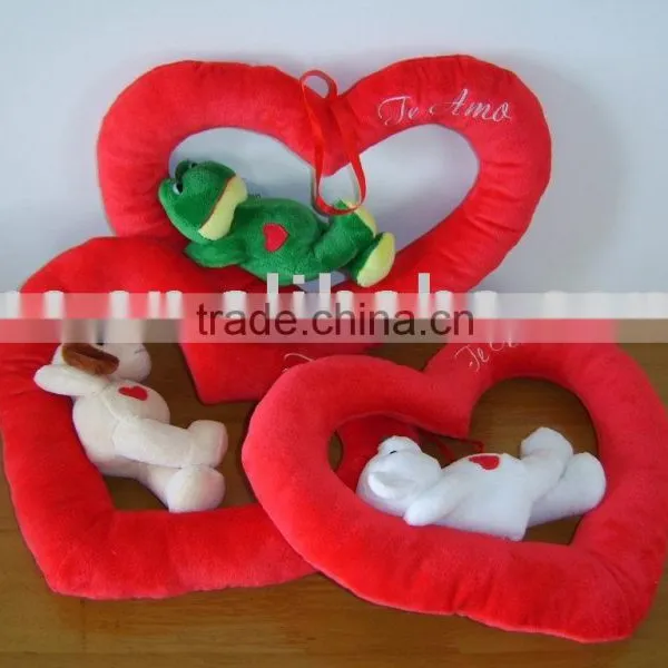 JM6529 Red Heart With Animal, 3-design,Red Love