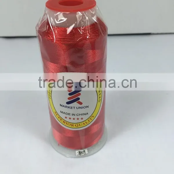 100% Viscose Polyester Embroidery Thread 120D/2 80G