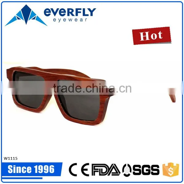 Wholesale Promo Custom Wood Sunglasses in Wenzhou Factory