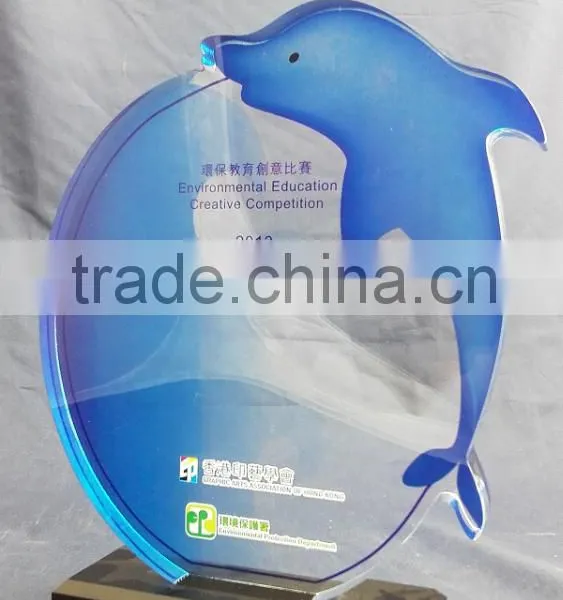 customized models acrylic trophy